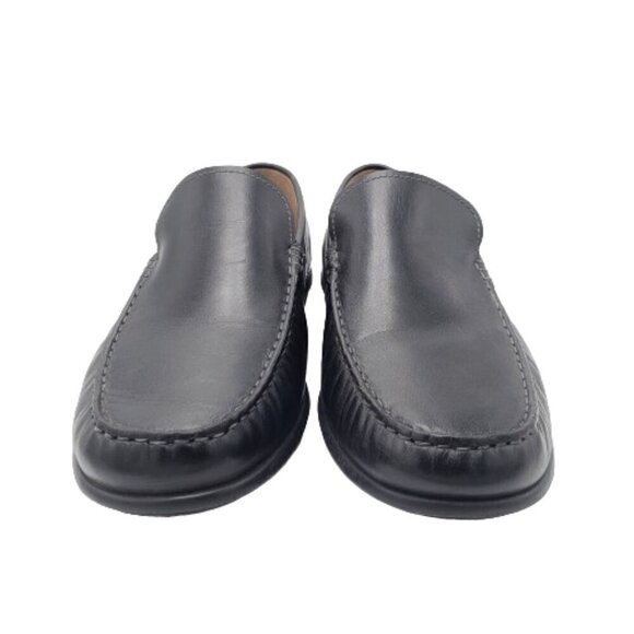 ECCO Men's Classic Moc 2.0 Slip on Driving Style Loafer Leather Black Size 11 - Picture 2 of 6